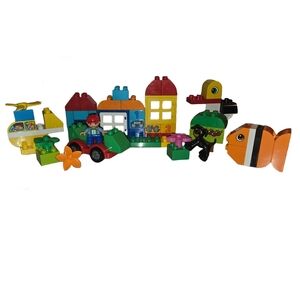 LEGO Duplo All-in-One-Box-of-Fun Building Set Ans My First Box Set Bundle